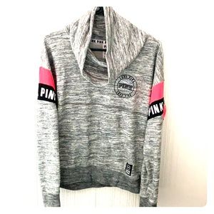 PINK Cowl neck sweatshirt